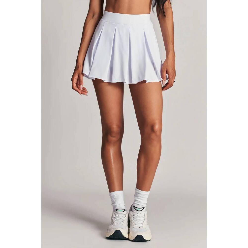 NEW YEAR OF OURS champion pleated skort in white